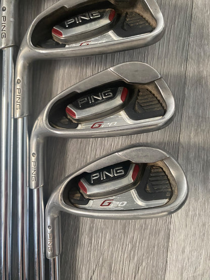 Ping G20 Iron Set 5-SW - Black Dot Left Handed