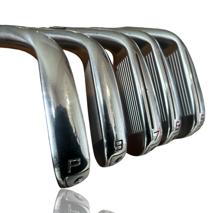 TaylorMade P790 Forged Iron Set 5-PW KBS Reg Flex Recently Fitted Mid Size Grips RH Free P&P