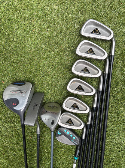 Lynx Oversize Irons + Callaway Big Bertha Heavenwood + Maxfli Stand Bag Full Set