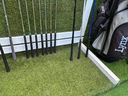 Jack Nicklaus Bear Iron Set + John Letters Driver + Woods + Bag – Full Starter Setup