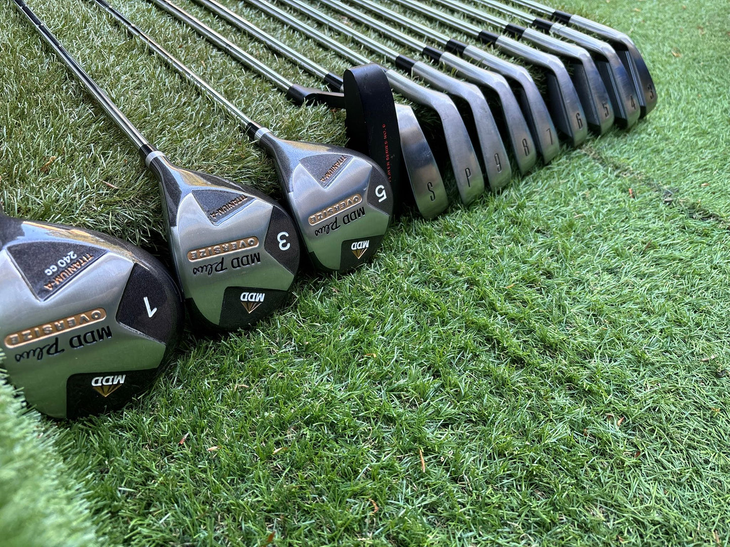 MDD Plus Full Golf Set 3–SW + Oversize Woods + New Proline Cart Bag