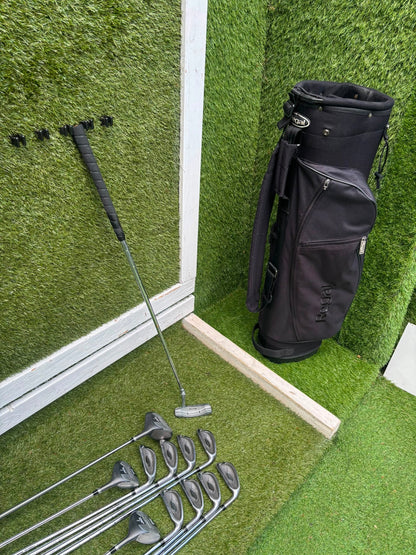 Pro Kennex Performer Oversize Golf Set with Matching Woods, Headcovers & Regal Bag