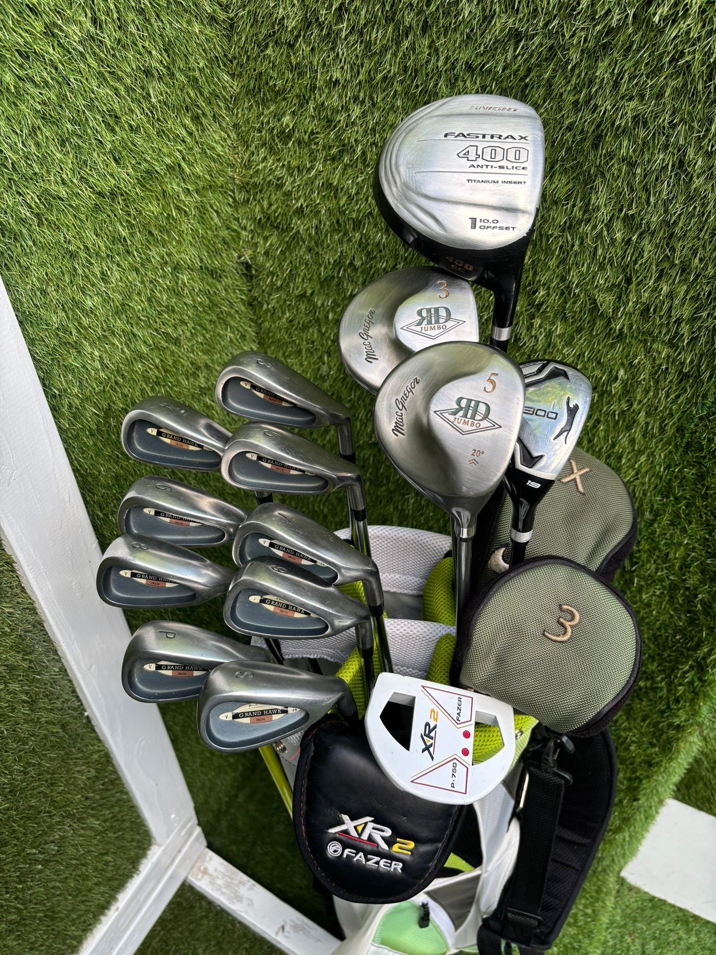 Grand Hawk Professional V16 Complete Golf Set - Free P&P