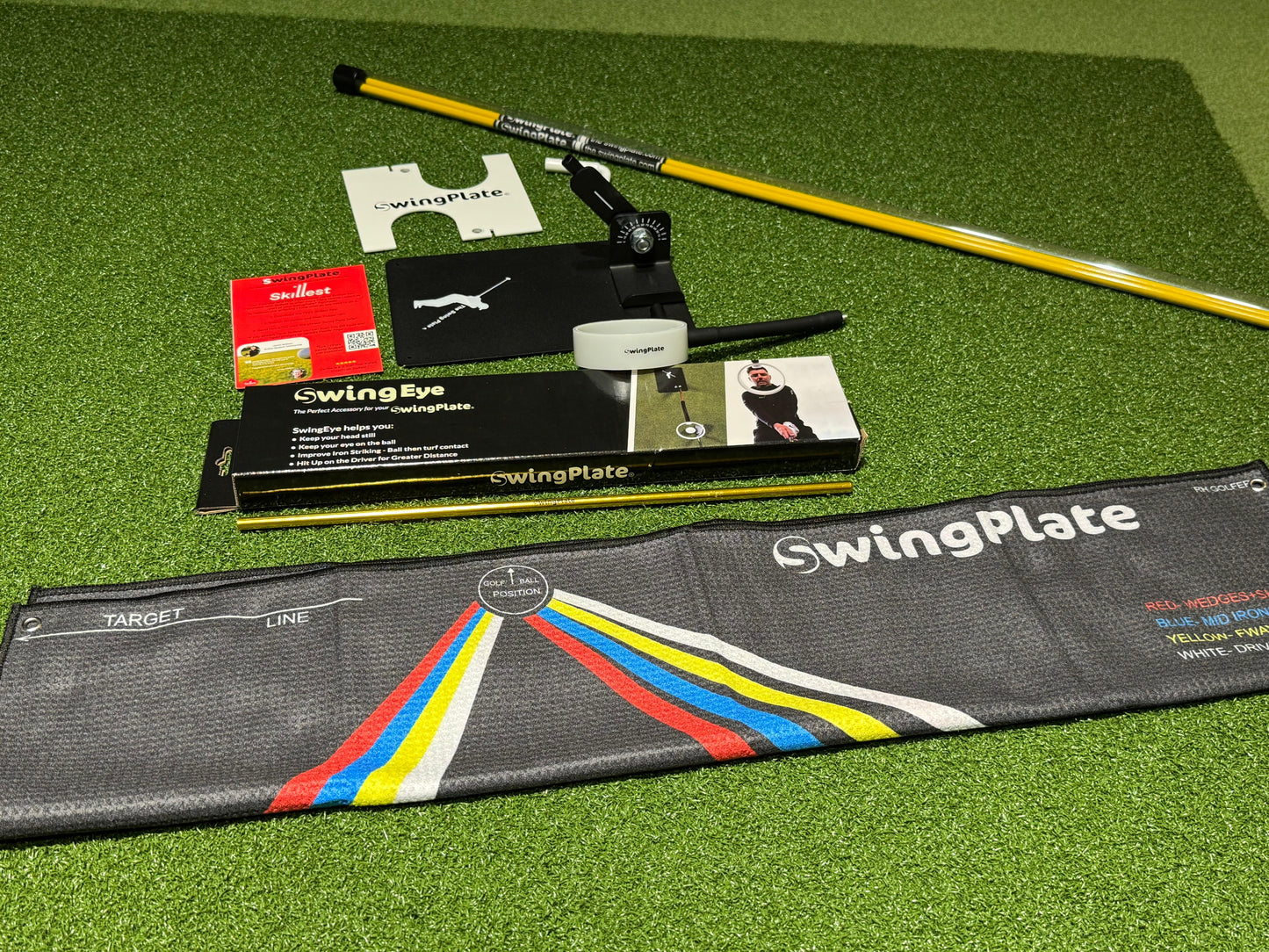 Father’s Day ideal Gift : 5 Training Aids to help with ALL parts of the game plus an Online Lesson for under £100!