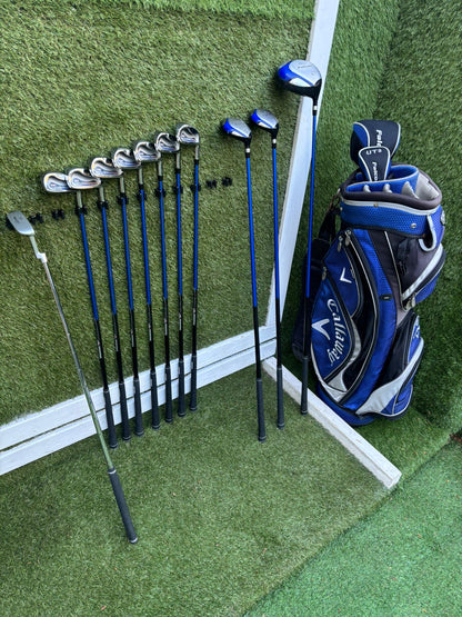 Ladies Falcon Graphite Golf Club Set with Cart Bag