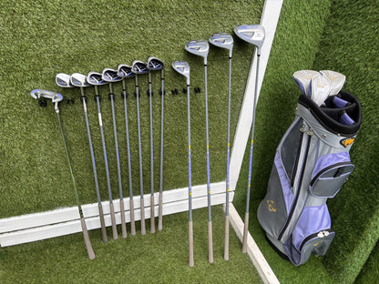 Ladies Golden Bear LD 5.0 Full Golf Set (6–PW + 3 Wedges + Driver + Woods + Hybrid + Bag)
