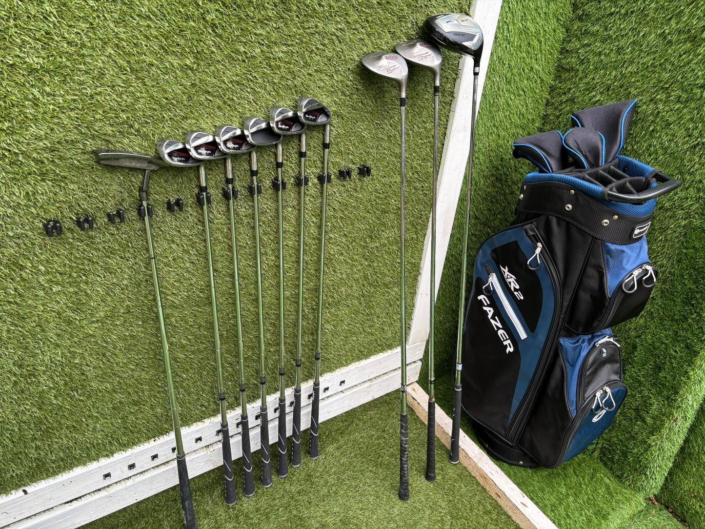 MacGregor CG-3000 Golf Set + XR2 Cart Bag – 10 Clubs - Bag Free P&P