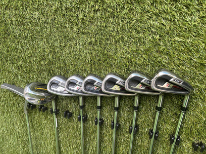 Wilson Staff Di11 Golf Set with Mizuno MX-700 Driver, Ping DSE Pengyo Putter & Cobra Stand Bag
