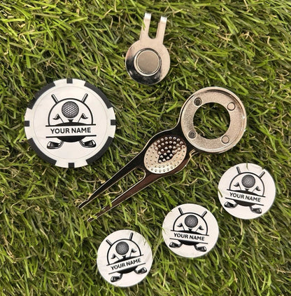 Personalise your combo set and poker chip with any name / nickname