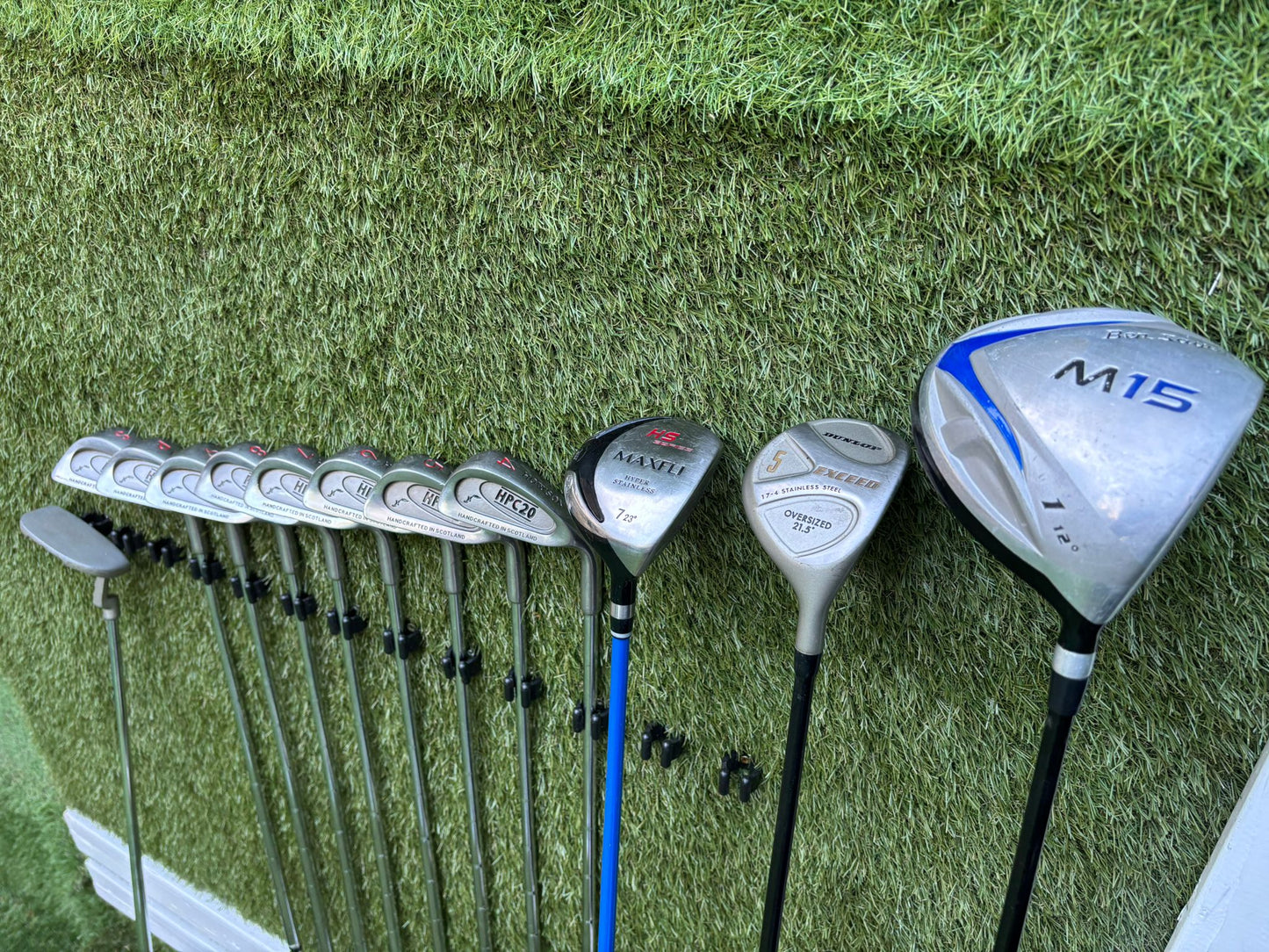 Howson HPC20 Irons (4–SW) + Ben Sayers M15 Driver & Stromberg Waterproof Bag