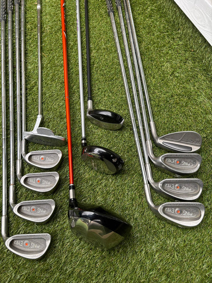 Ping Eye 2 Red Dot Full Set + TaylorMade Bag – Classic Meets Modern £224.00 Delivered