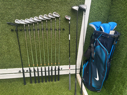 Callaway War Bird Driver + TaylorMade Burner Rescue + Full Iron Set + Nike Stand Bag (14 Clubs) £194.00 Delivered