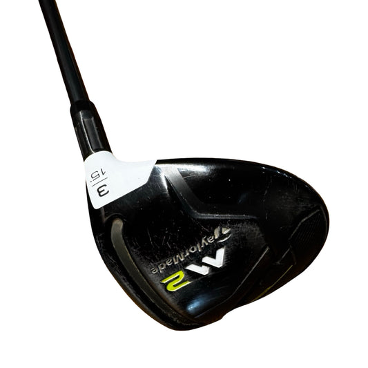 Taylormade M2 3 Wood 15 Degree Stiff Flex With Head Cover