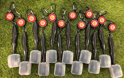 Personalised Golf Brush with retractable spike