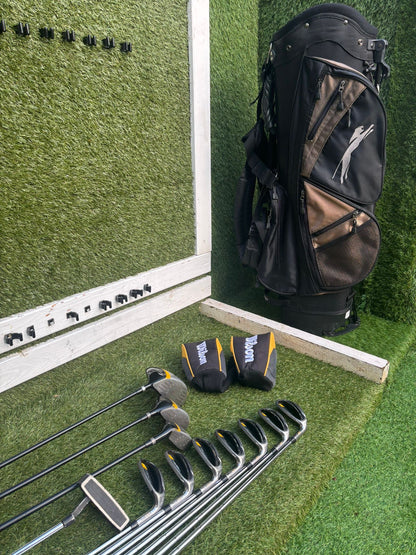 🔥 Wilson Ultra DGC Golf Set + Slazenger Stand Bag (11 Clubs)