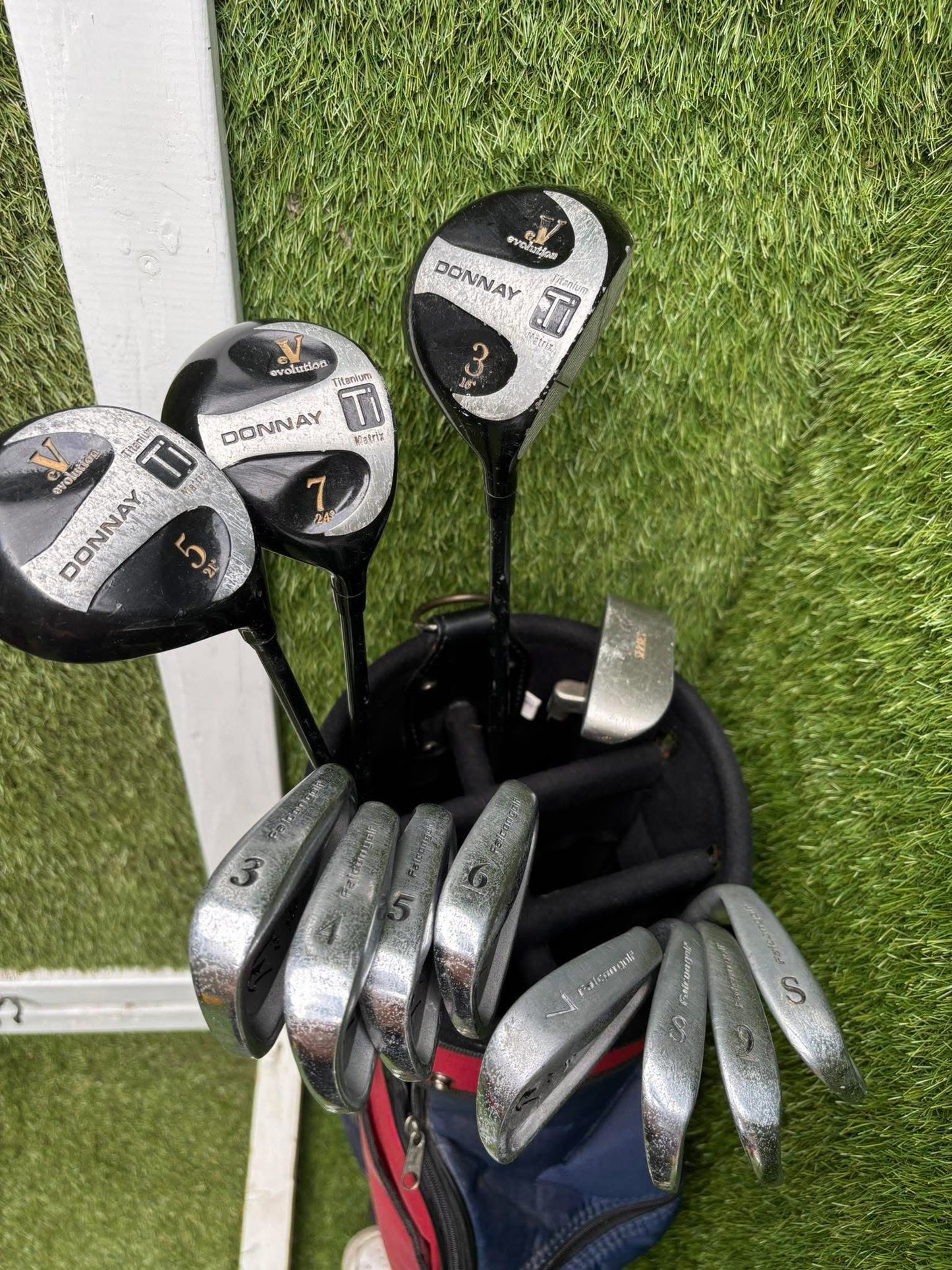 Forgan 360 Irons + Donnay Evolution Woods – Complete Golf Set £104.00