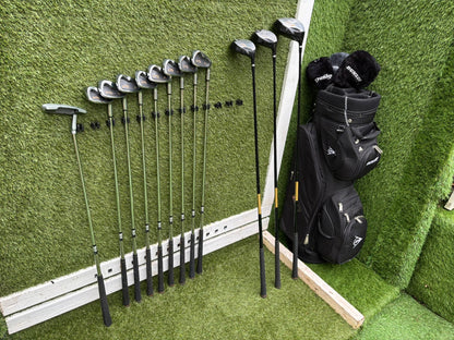 Dunlop John Daly Oversize Full Golf Set (4–SW) + LCG Woods + Bag Free P&P