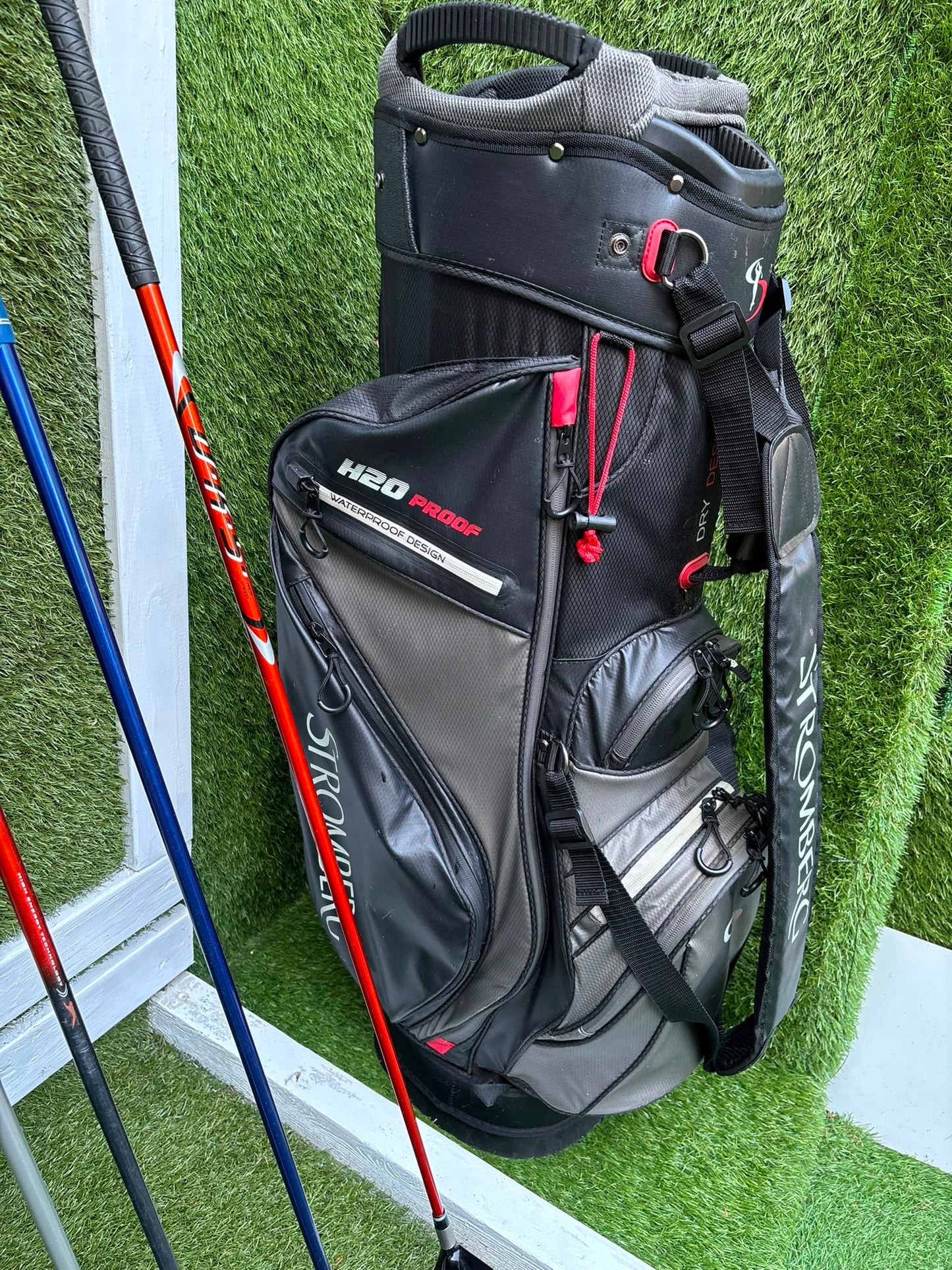 Slazenger Big Eze Complete Golf Package – Wilson 5 Wood, Hybrid, Dunlop Putter & Stromberg H2O Proof Waterproof Bag