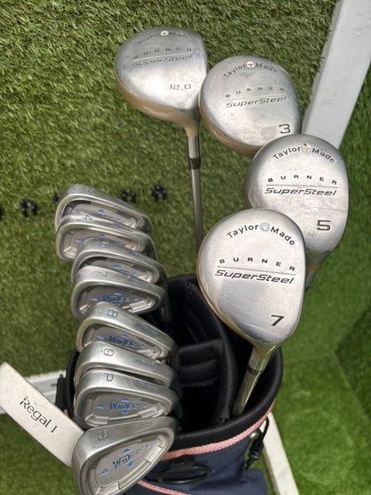 Mizuno & TaylorMade Ladies Golf Set – Burner SuperSteel + Widec Series £214.00 Delivered