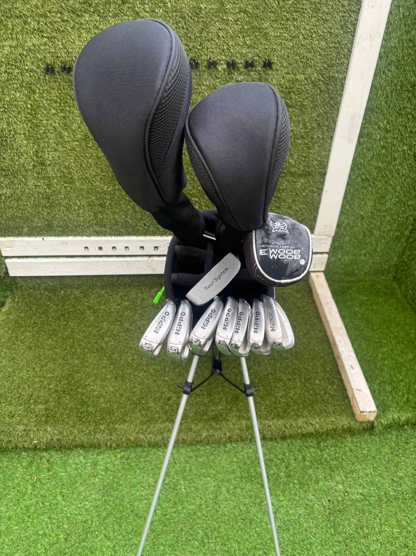 Hippo Hybrid 5–SW Iron Set + Wilson Deep Red II & Stand Bag – 11 Clubs