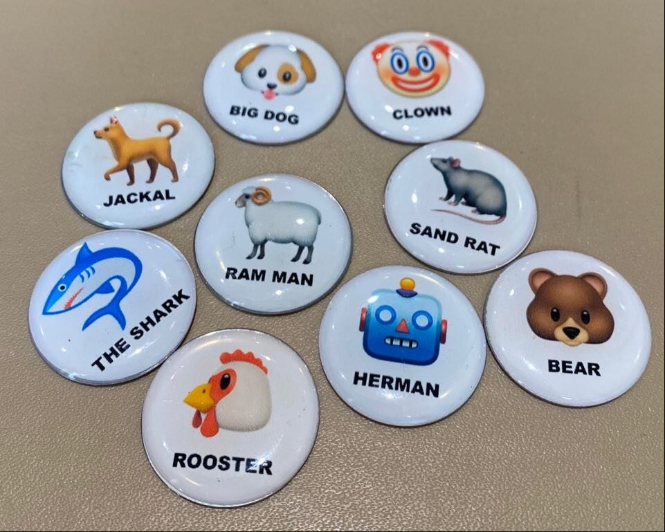 Personalised Golf Markers - Golf Society - Stag - Trips Away - Golf Da