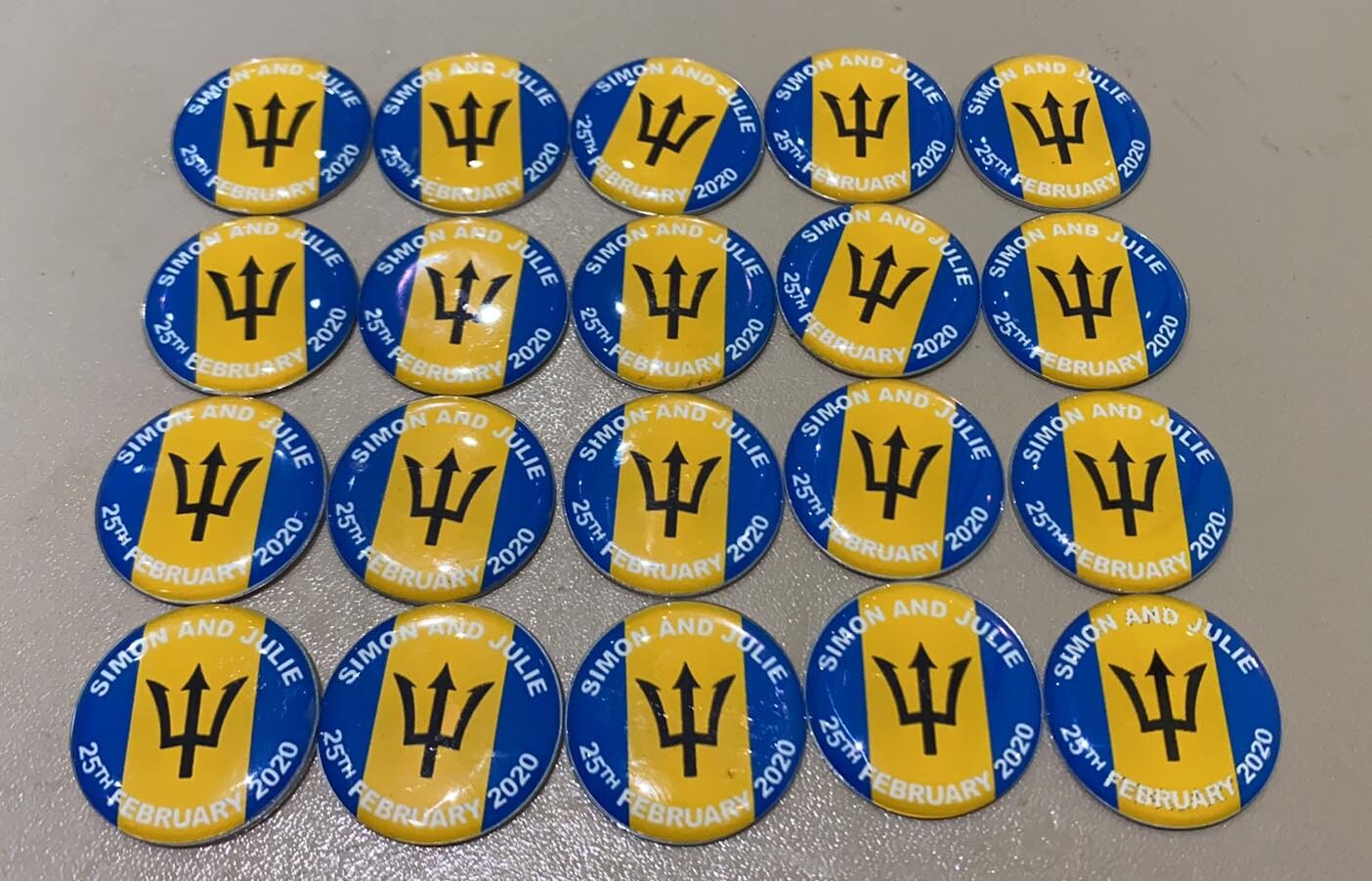 Personalised Golf Markers - Golf Society - Stag - Trips Away - Golf Da