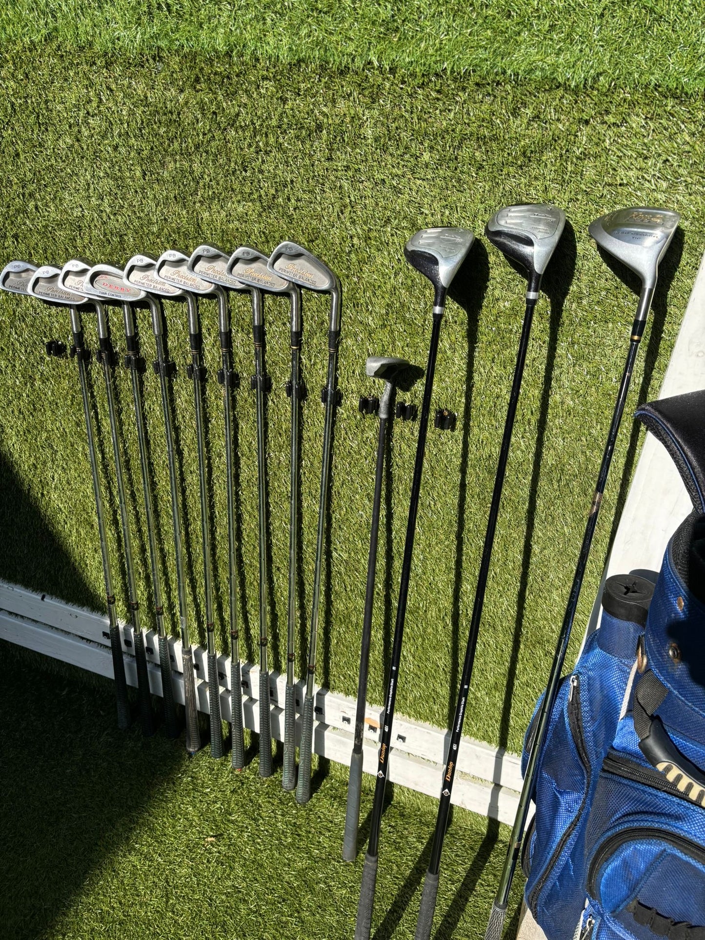 Browning 3–SW Irons + Cobra Driver + Dunlop 3 & 5 Wood + Ben Sayers Bag – 13 Clubs