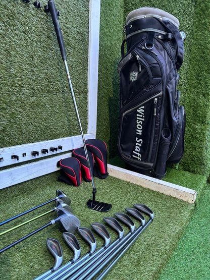 Wilson Staff FS Irons + Cobra Woods + Wilson Staff Cart Bag (12 Clubs) Just £194.00 Delivered