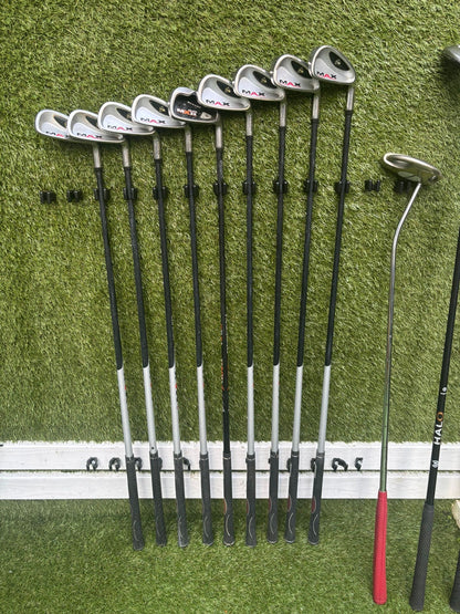 Dunlop MAX Stainless Full Starter Golf Set – 13 Clubs + Bag £94.00 Delivered