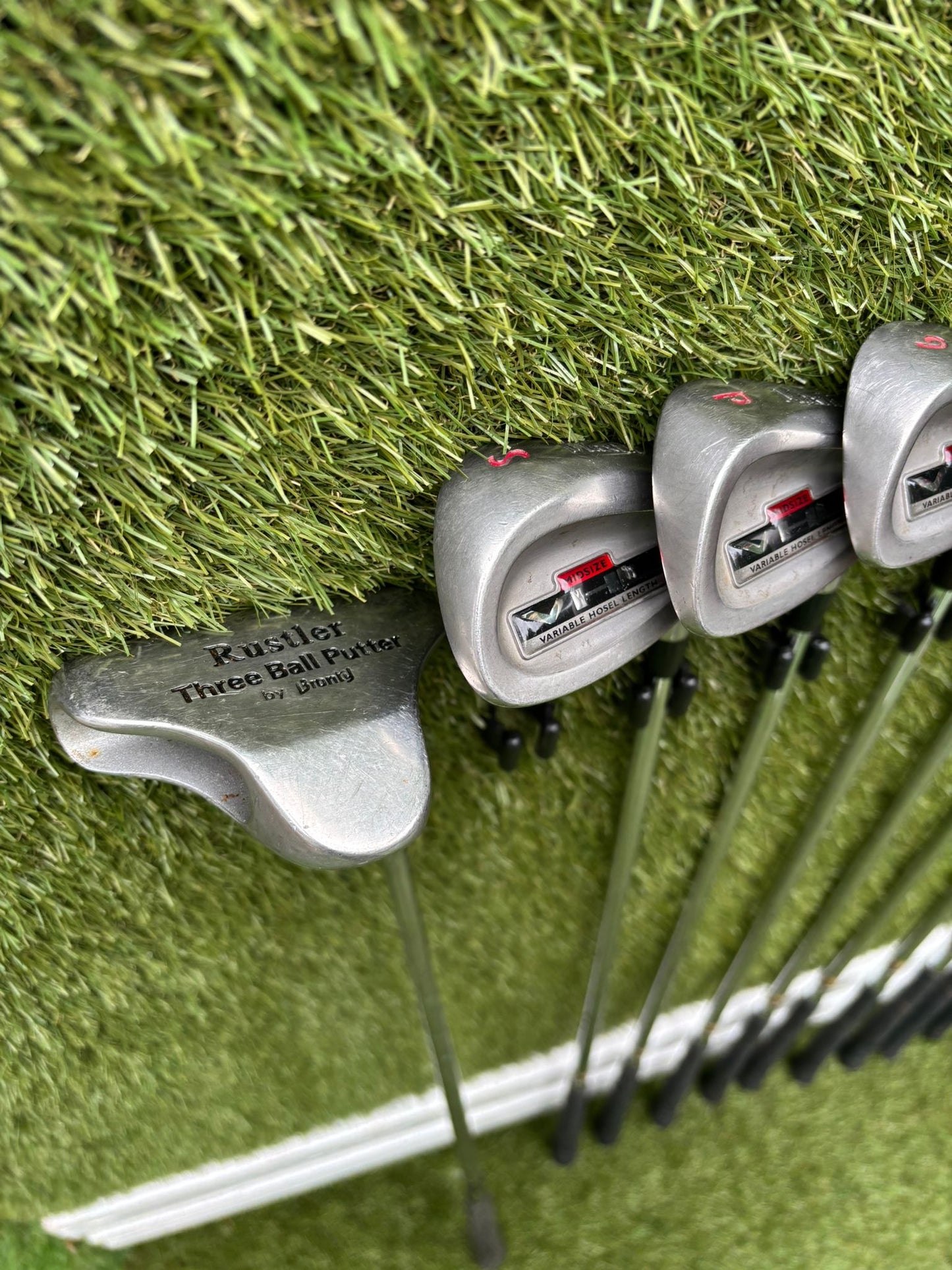 Maxfli VHL Irons 3-SW + Howson Woods + Cart Bag Golf Set