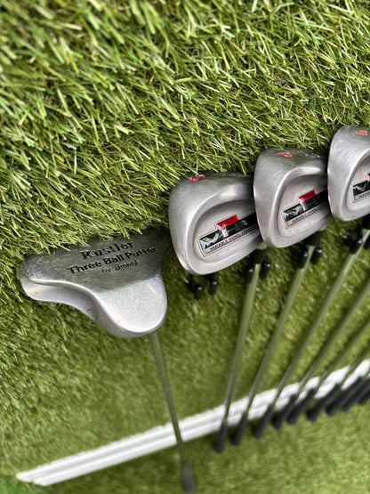 Maxfli VHL Irons 3-SW + Howson Woods + Cart Bag Golf Set