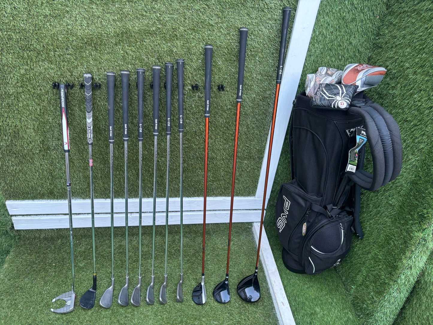 🔥 Ping G10 Full Set (5–PW + SW) + G10 Driver / 4 Wood / Hybrid + Ping Stand Bag