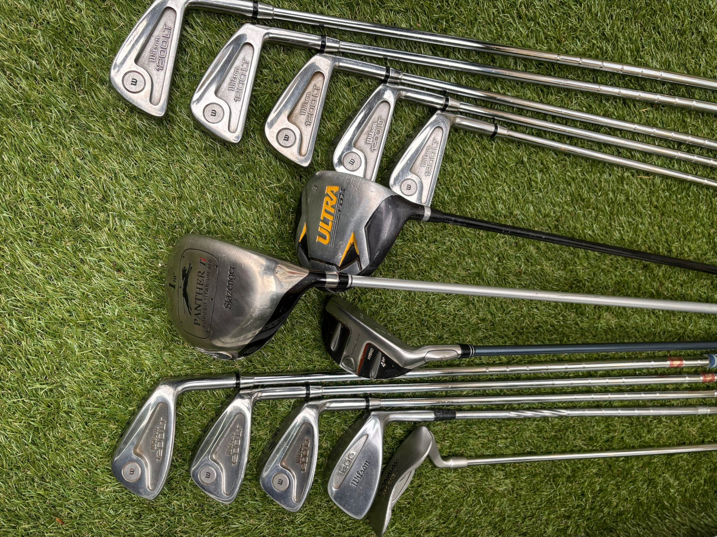 Wilson 1200LT Full Golf Set – 3-SW + Woods + Hybrid + Putter + Bag £169.00 Delivered