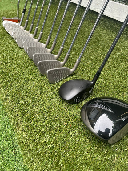 PING G5 Irons, Callaway XR 5 Wood, Nike SQ Dymo Driver, Vokey Wedge & Brand New Waterproof Stand Bag Golf Set