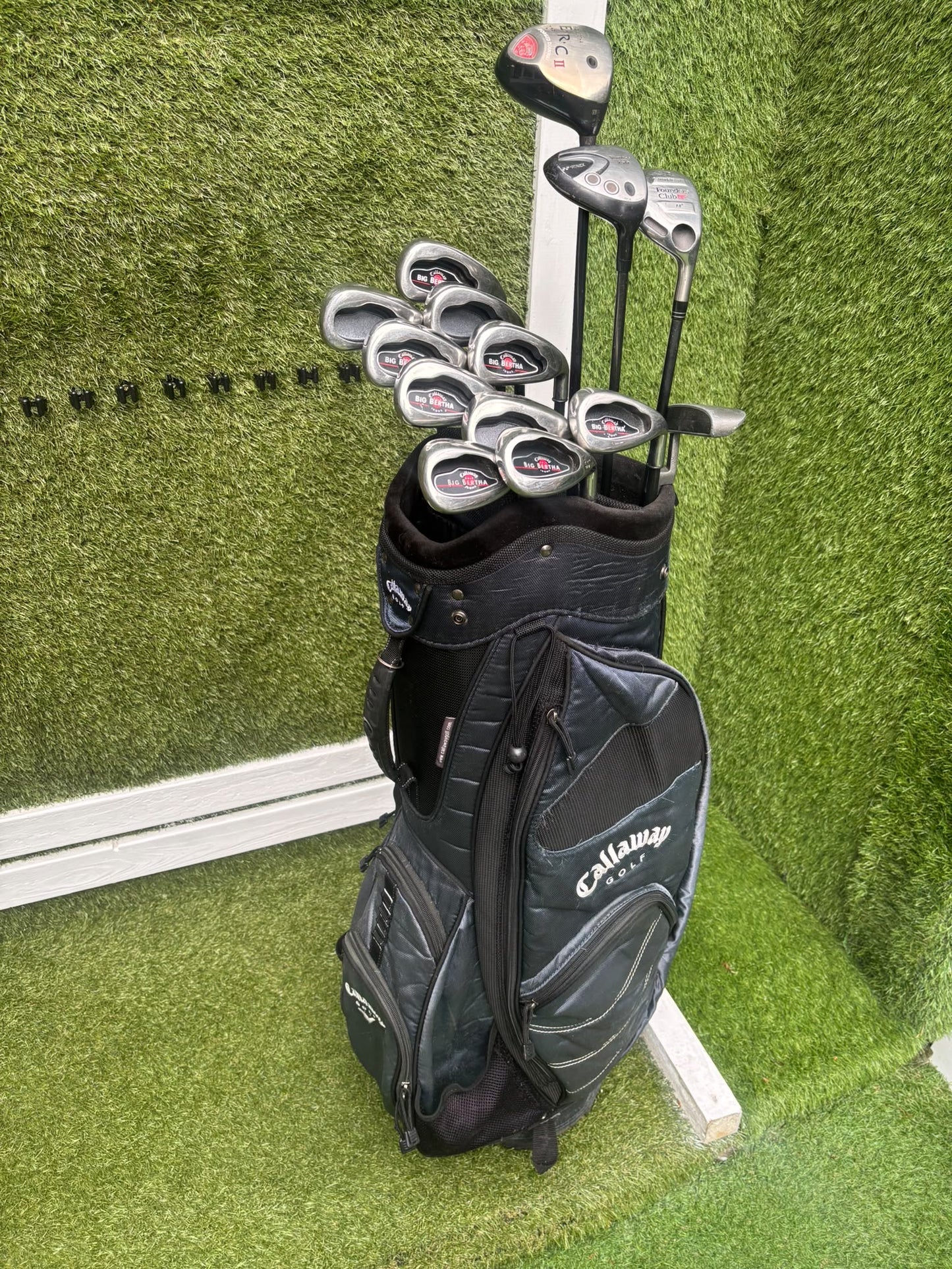 Callaway Big Bertha Complete Golf Set – 10 Graphite Irons, ERC II Driver & Callaway Bag