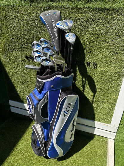 Ben Sayers M7 Golf Set with Matching Woods, Hybrid & Ben Sayers Bag