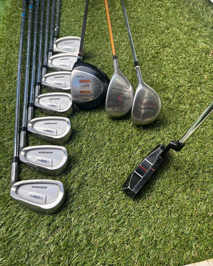 Howson Aggression Irons + Driver, Woods, Putter & Top Flite Bag – 11 Club Package – £104.00 Free P&P