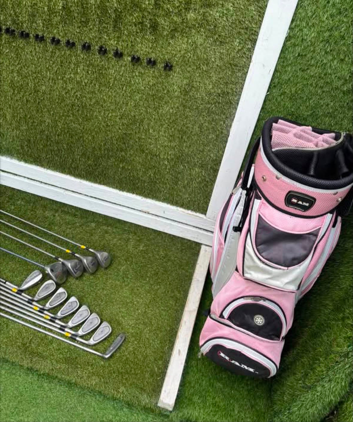 Wilson Berg HT Ladies Golf Set with Callaway Big Bertha War Bird Driver & Cart Bag Free P&P