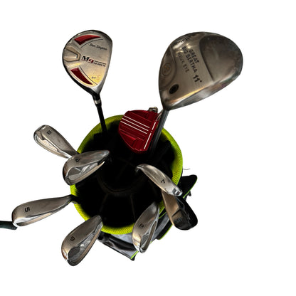 Ben Sayers M9 Graphite Golf Set includes premium graphite-shafted clubs, Cart bag & free delivery