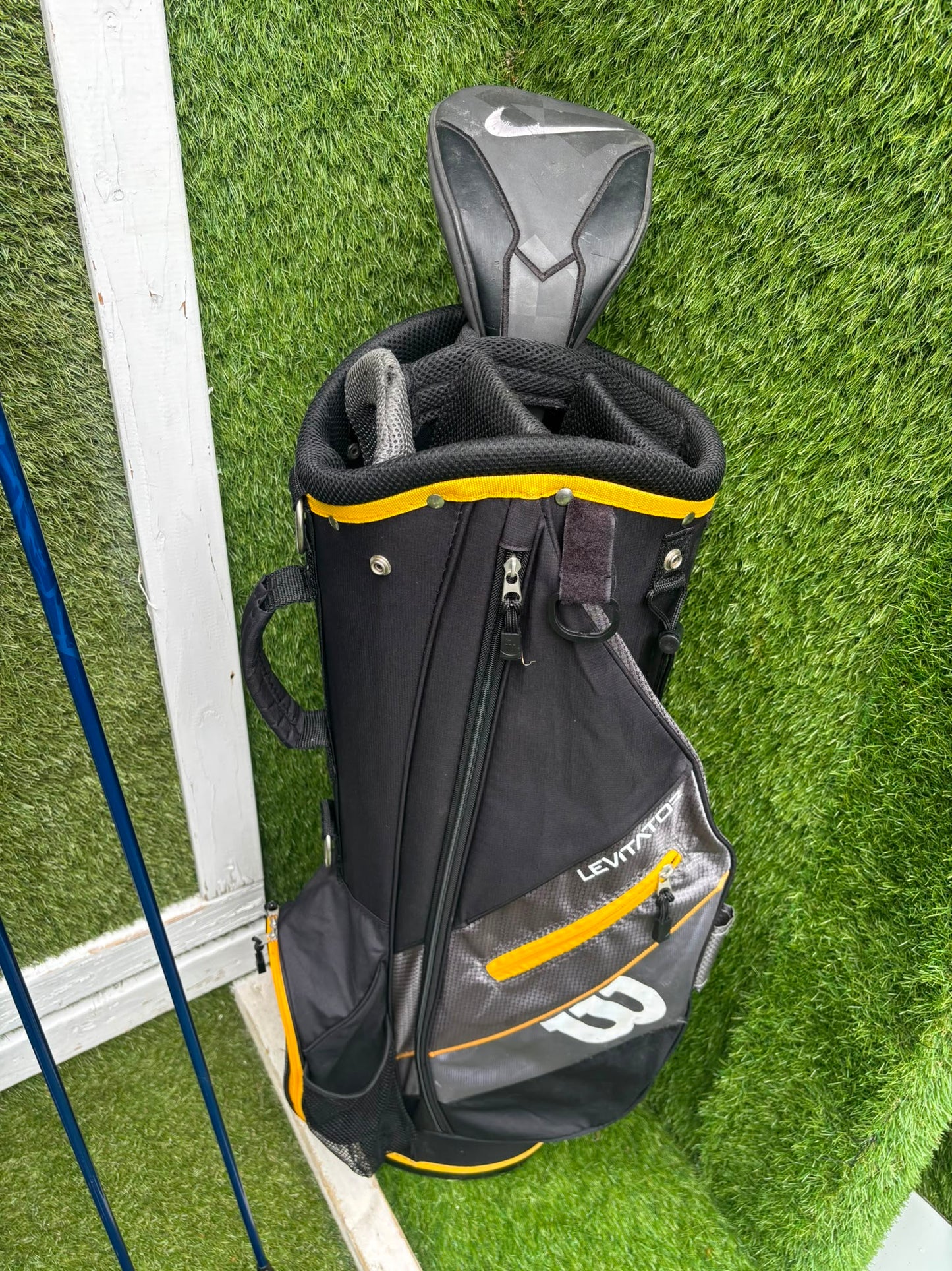 Wilson Deep Red Irons, Nike VR II Pro Woods, Brand New Putter & Wilson Cart Bag