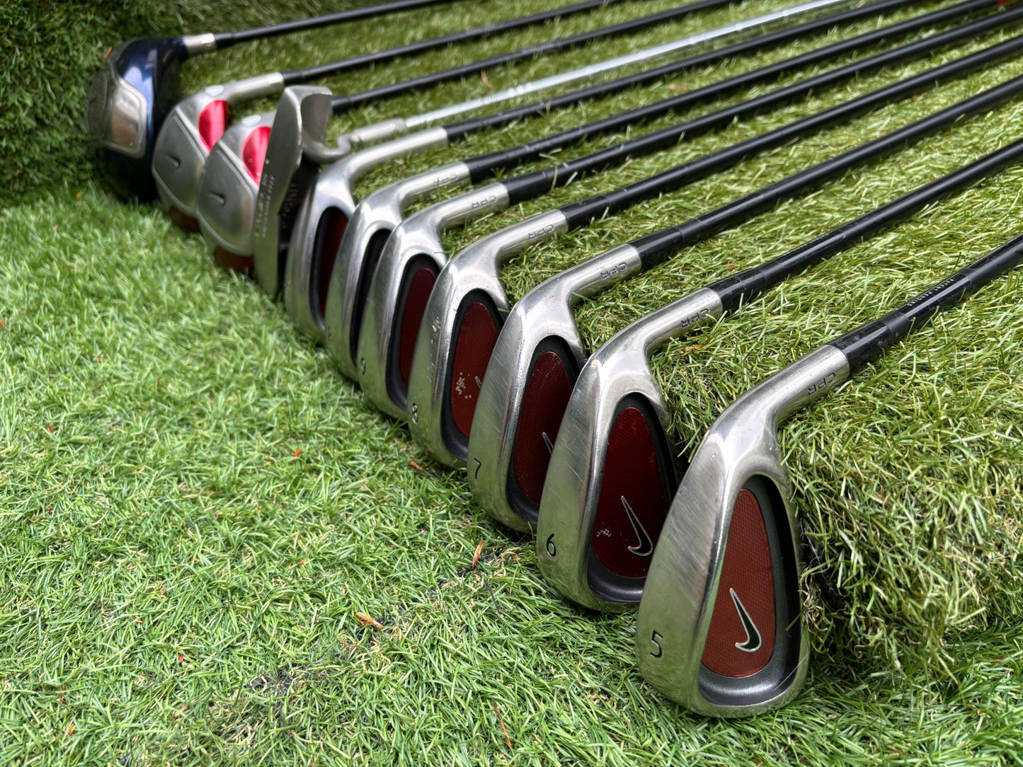 Nike CPR Full Matching Graphite Golf Set + Nike Stand Bag