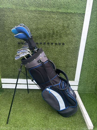 Dunlop DDH SB-21 Golf Set with Benross Hybrid & Stand Bag - Free DPD Delivery