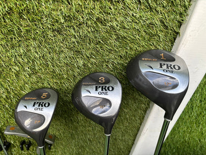 Donnay Pro One Full Golf Set + PowaKaddy Cart Bag (13 Clubs) – Fantastic Like New Condition Just £194.00 Delivered