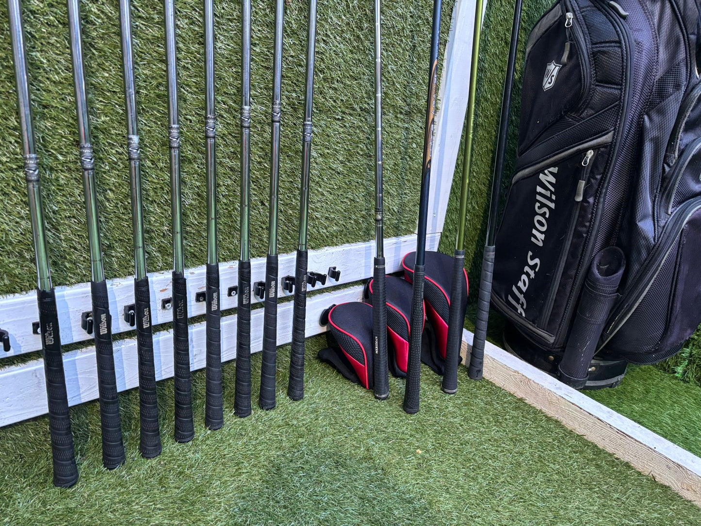 Wilson Staff FS Irons + Cobra Woods + Wilson Staff Cart Bag (12 Clubs) Just £194.00 Delivered