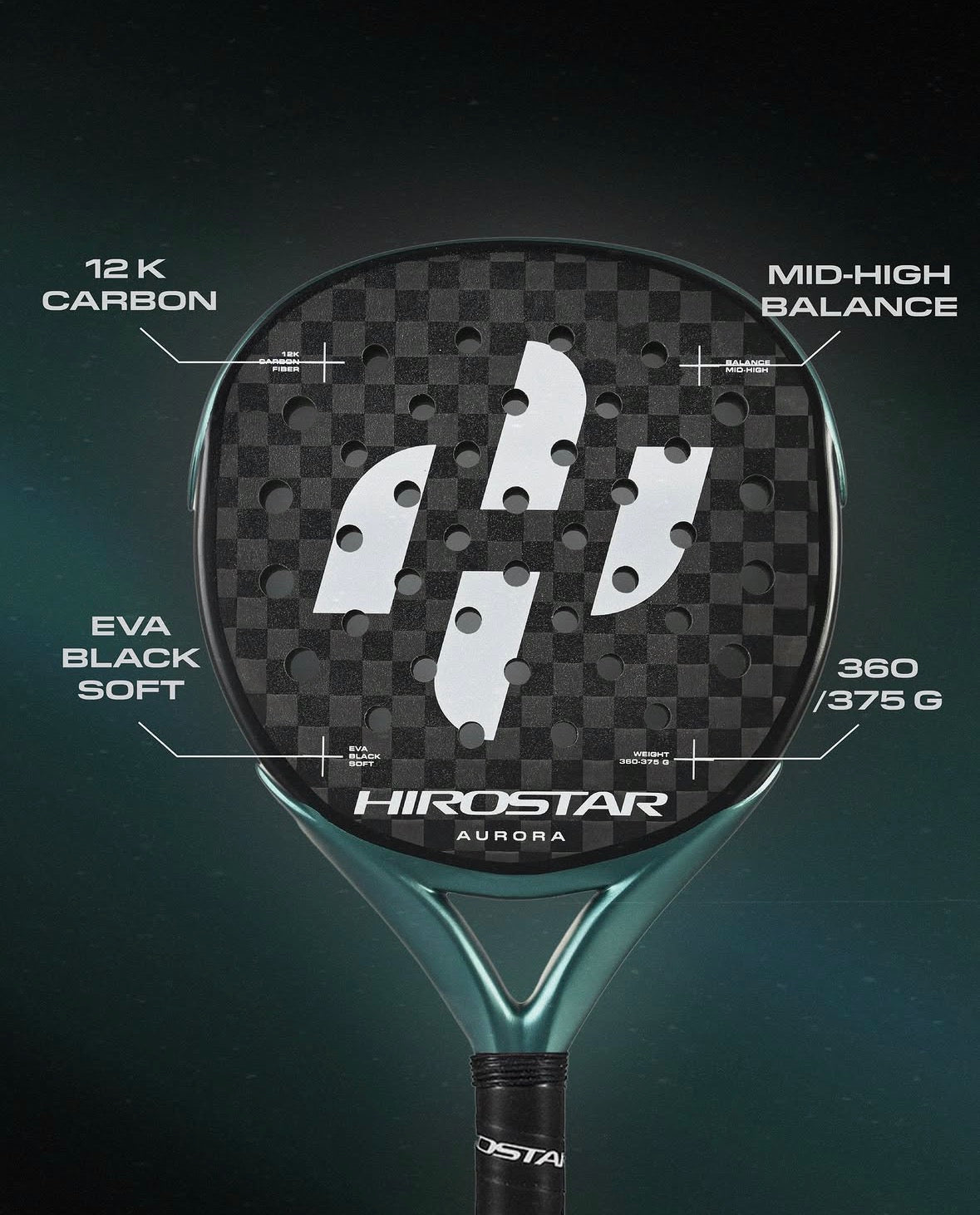 Hirostar Aurora 2026 - Padel Racket