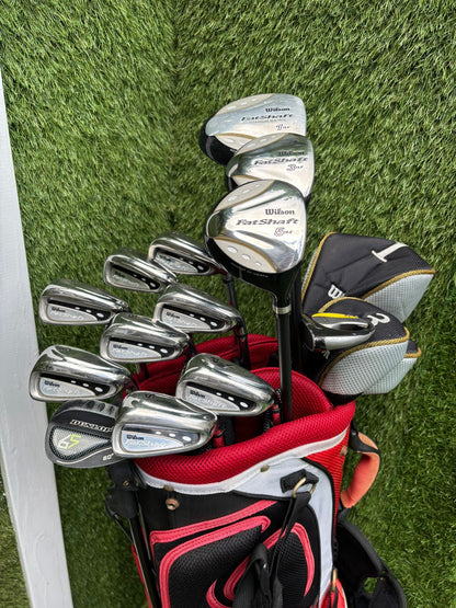 Wilson Fat Shaft Complete Golf Set – 13 Clubs Free Delivery