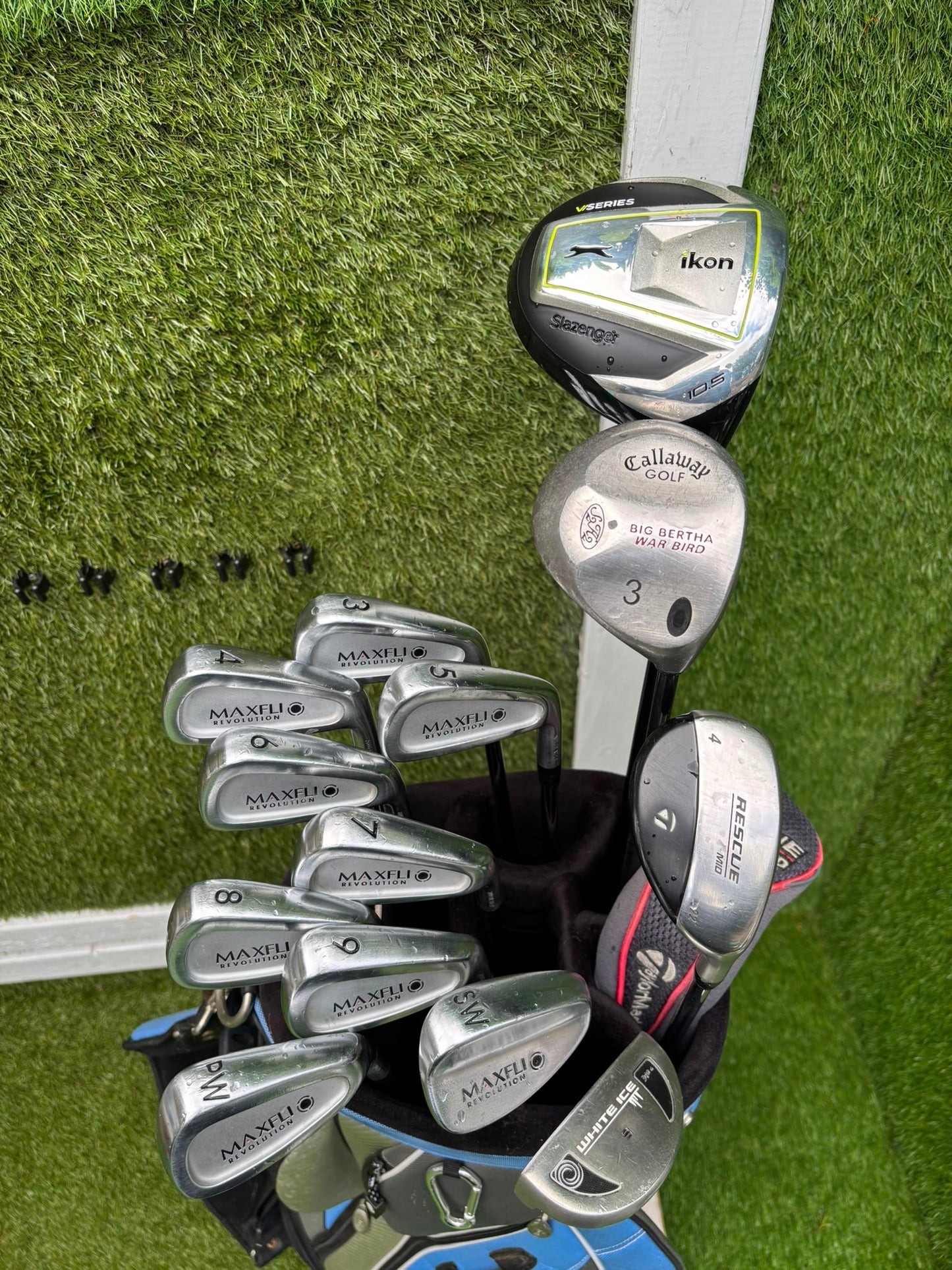 Maxfli Revolution +1” Golf Set with Odyssey White Ice Putter & Cobra Bag Free Delivery