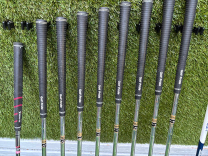 Titleist DCI Irons, Titleist DCI Sand Wedge, Confidence Woods & Inesis Stand Bag