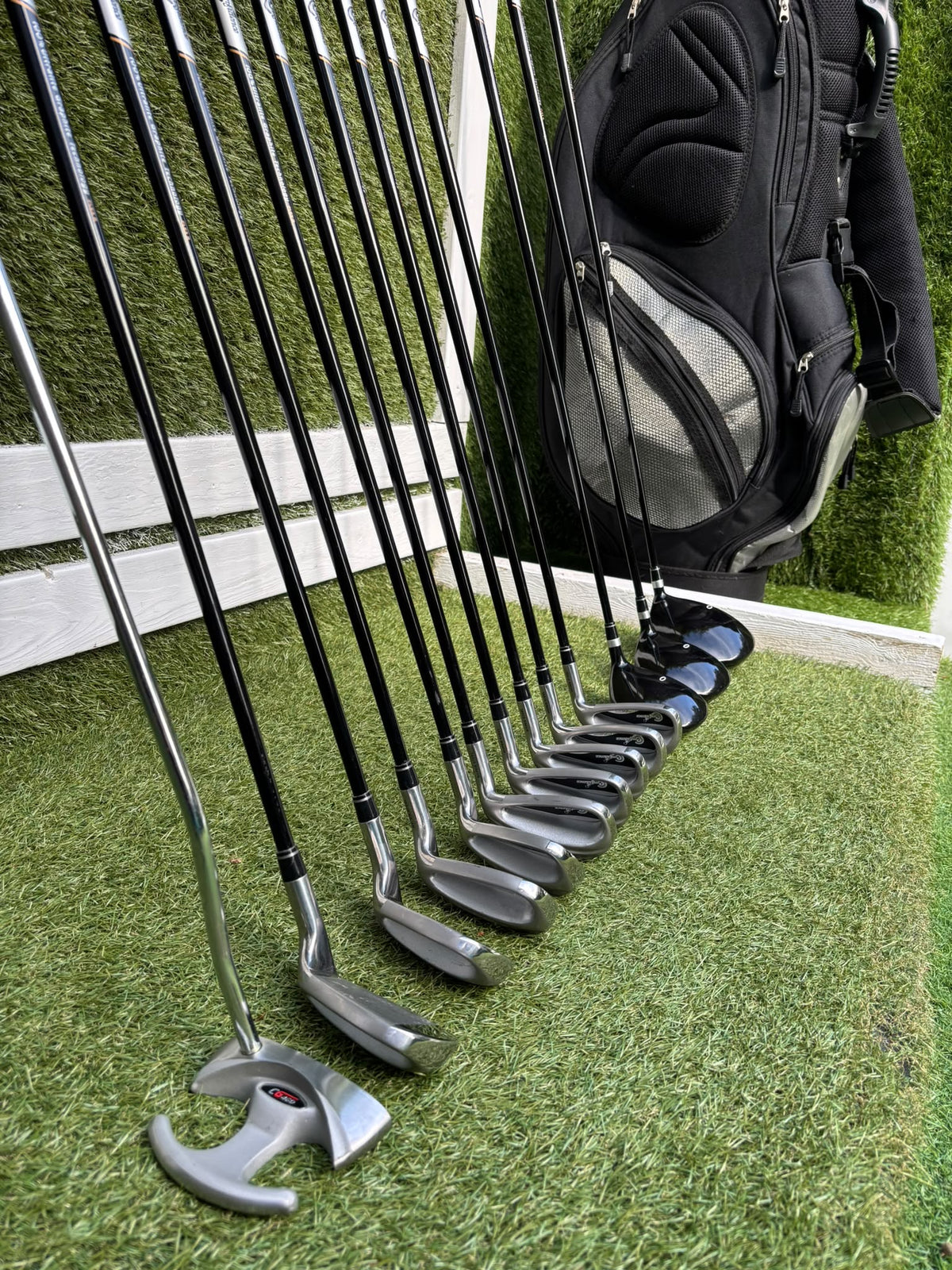 Confidence CG460 3–SW Irons, 10.5° Driver, 3 & 5 Woods, Putter & Matching Bag – Unused Condition