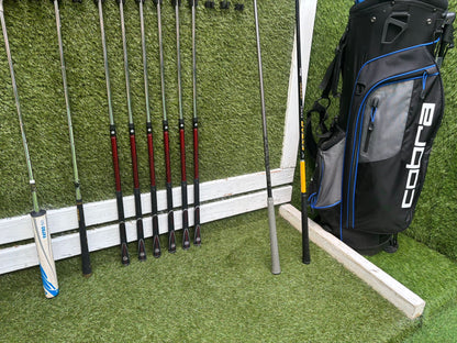 Wilson Staff Di11 Golf Set with Mizuno MX-700 Driver, Ping DSE Pengyo Putter & Cobra Stand Bag